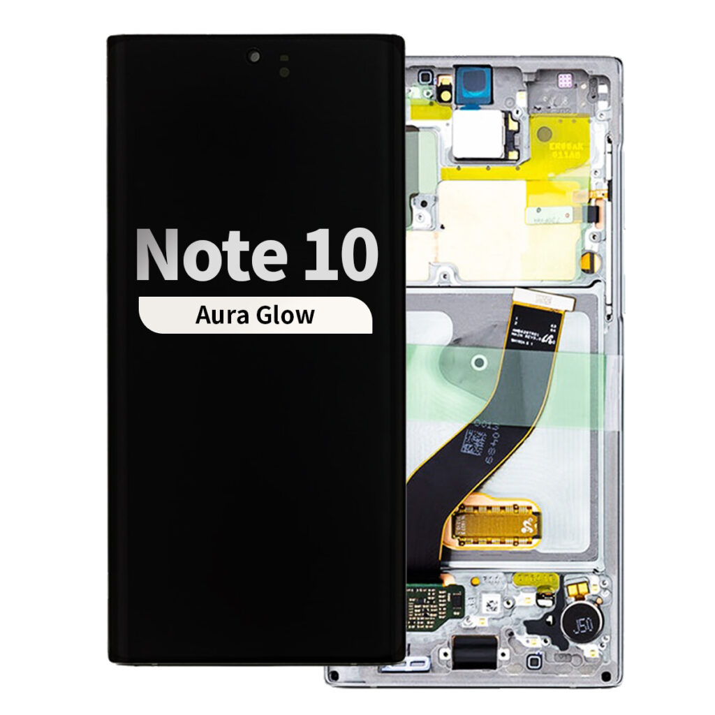 Refurbished OLED Assembly With Frame For Samsung Galaxy Note 10 Aura