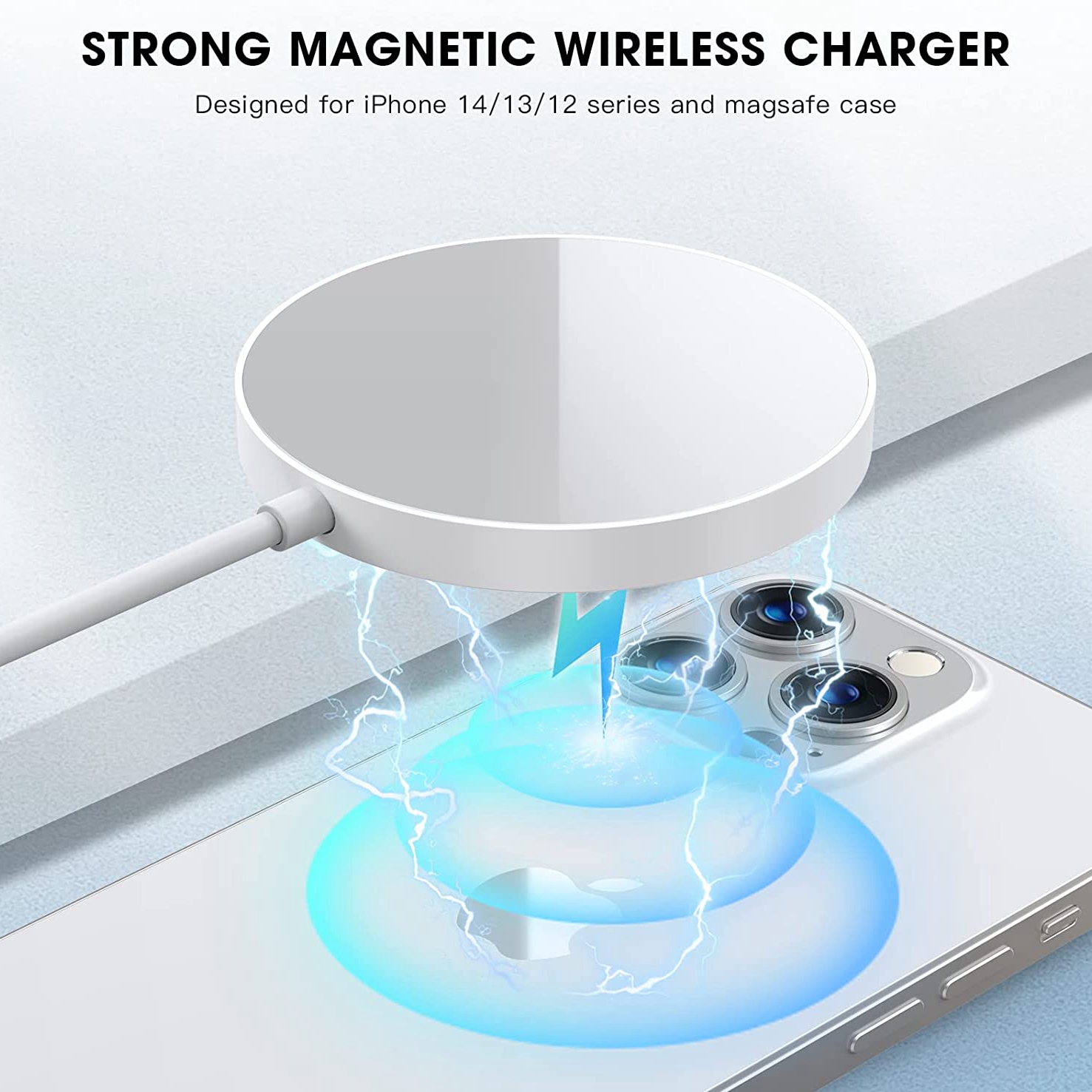 For Apple Iphone series MagSafe wireless charger Magnetic Wireless